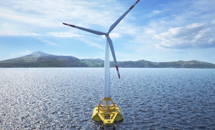 재생 에너지 설치 확장을 위한 부유식 해상 풍력발전기 개발