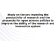 EC, 연구 생산성에 대한 연구 보고서 발표