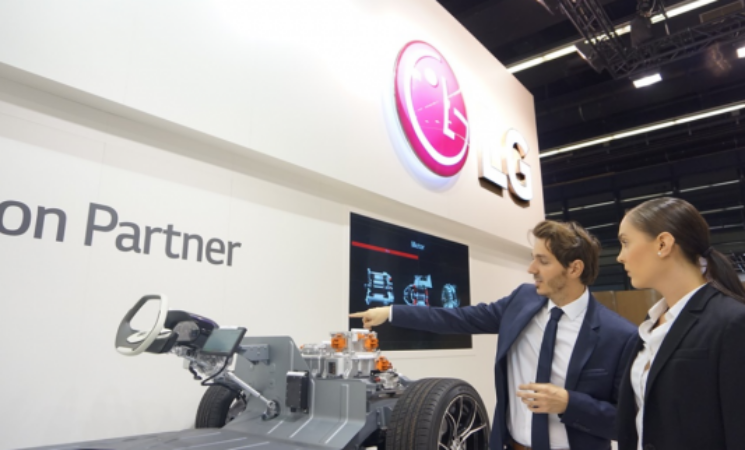 LG Electronics Posts KRW8tn in Automotive Electronics Order Intake in 1H22