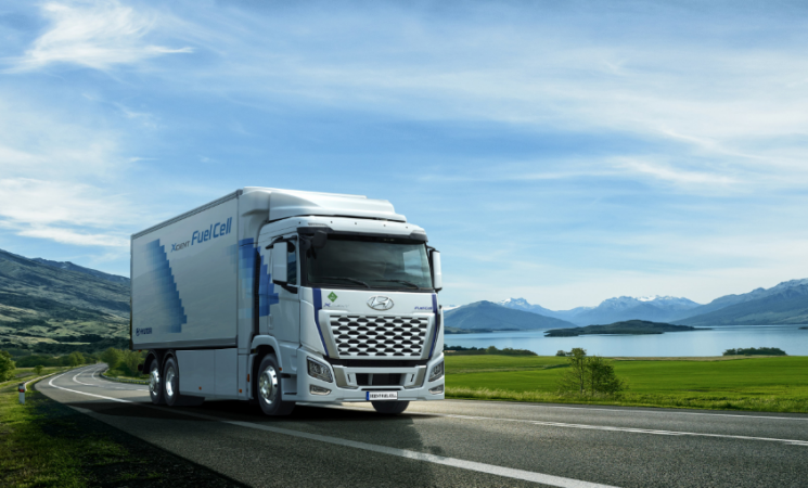 Hyundai’s Xcient hydrogen truck to debut in Germany
