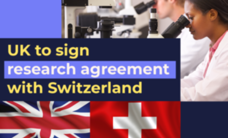 영국-스위스, 과학 협력 협정(MoU) 체결(11.10)